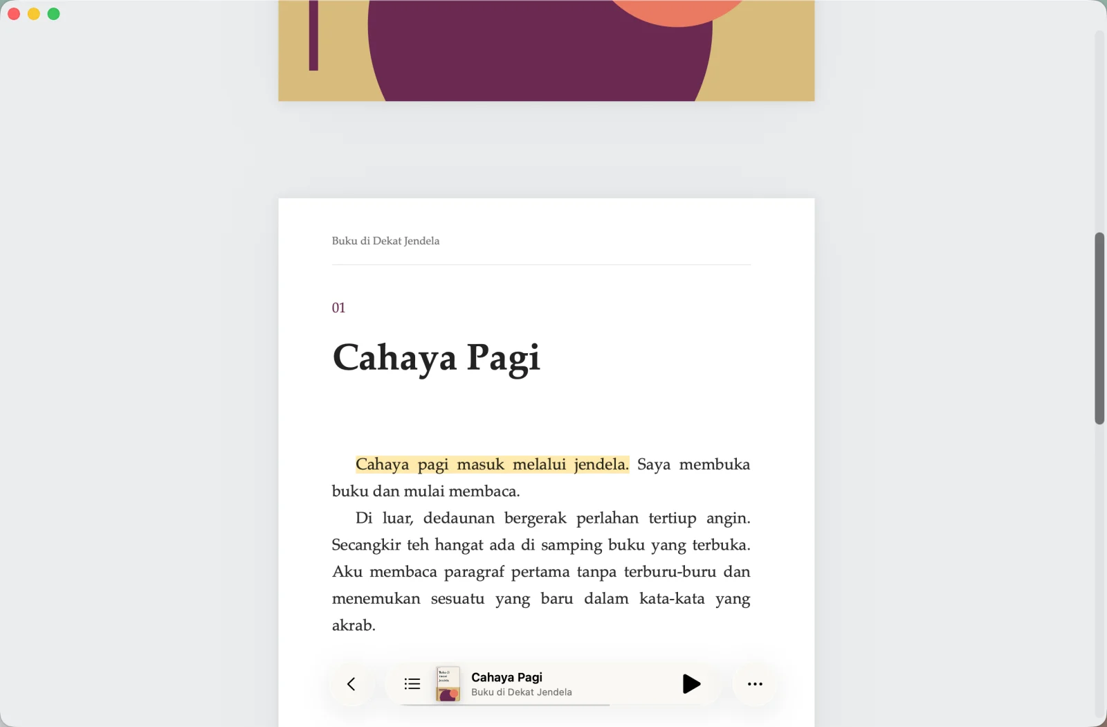 Ikuti bacaan di teks aslinya — Mac